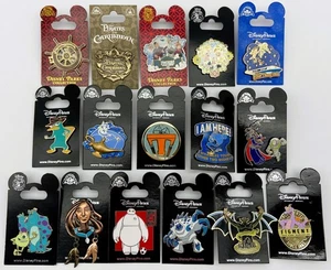 Lot of 16 Disney Park/Pins Movie Themed Pins: Frozen, Aladdin, Toy Story & More - Picture 1 of 10