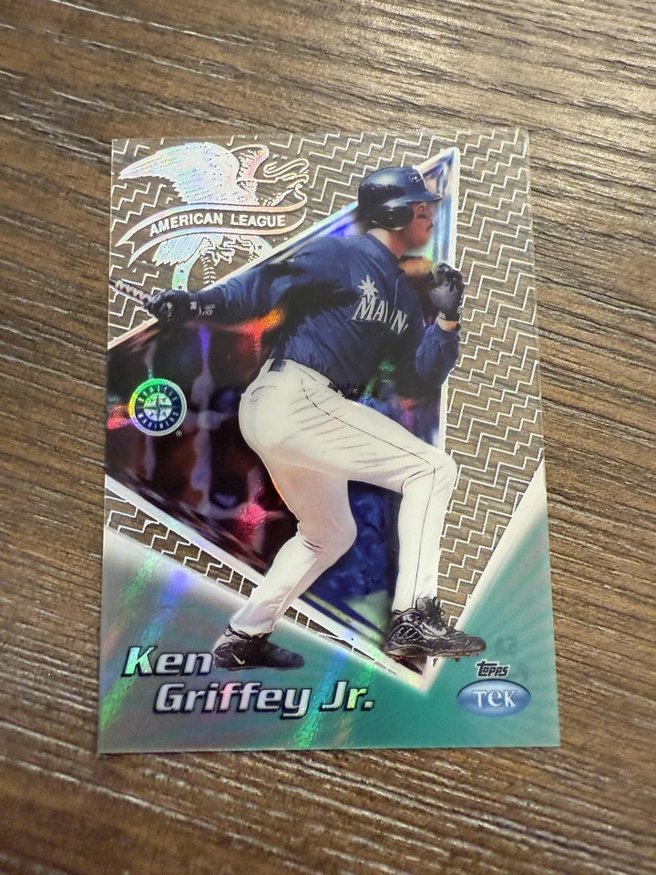 1999 Topps Tek #5A Ken Griffey Jr. Pattern 02 - Image 1 of 2