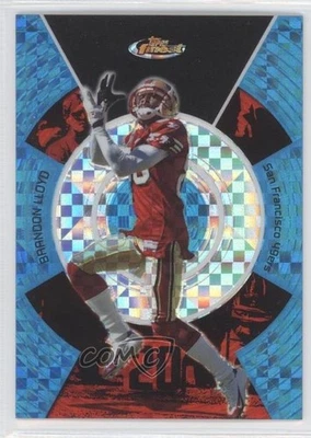 2005 Topps Finest Blue X-Fractor /150 Brandon Lloyd #84 - Image 1 of 2