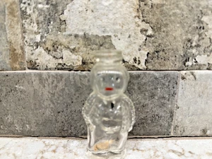 Vintage Glass Man Charlie Chaplin? Perfume Bottle - Picture 1 of 5