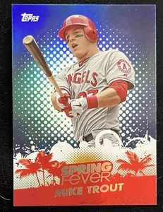 2013 Topps #SF-3 Mike Trout Spring Fever Los Angeles Angels Insert - Imagen 1 de 2