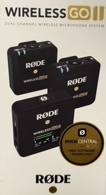 Rode Wireless GO II Wireless Microphone System (RODE WIGOII) - Free Post - Image 1 of 2