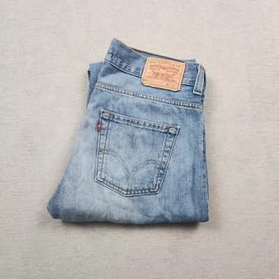 Levis 512 Vintage Herren Jeans Hose W33 L32 Denim Blau Regular Bootcut Baumwolle - Bild 1 von 4