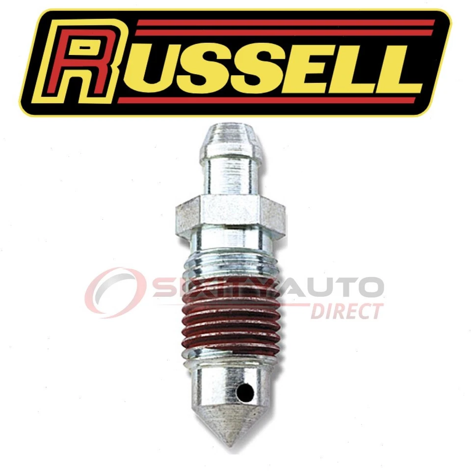 Russell Front Brake Bleeder Screw for 1983-1996 Ford Ranger - Pad Hardware ra Foto 1 de 4
