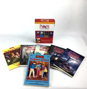 The Boxcar Children #1, 5-8, 24 Gertrude Chandler Warner VTG Paperback LOT x 6 - Picture 1 of 6