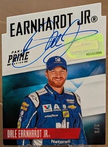 2019 Prime Die-Cut Signatures On Card Auto Black SSP 2/3 Dale Earnhardt Jr. - Picture 1 of 1