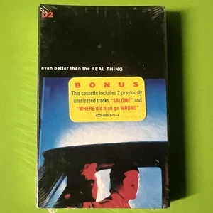 U2 – Even Better Than The Real Thing Cassette EP Sealed 1992 Rock Pop Bono US x - Bild 1 von 3