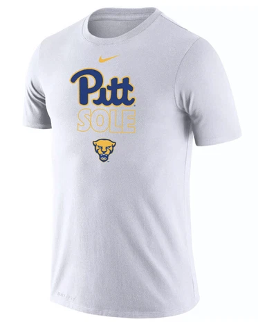 Nike Men’s Pittsburgh Pitt Basketball March Madness Bench Jersey Shirt Large L Cover