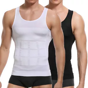 FAJAS PARA HOMBRES FAJA REDUCTORA DE HOMBRE MEN BODY SHAPER ABDOMEN CONTROL TANK - Picture 1 of 14
