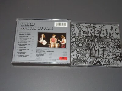 CREAM - WHEELS OF FIRE / POLYDOR WEST-GERMANY 2-CD-BOX-SET (EX) - Bild 1 von 2
