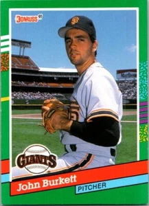 1991 Donruss - John Burkett #638 - Picture 1 of 2