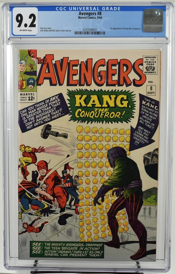 The Avengers #8 (Marvel Comics September 1964)