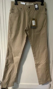 Mens Chino Trousers Size 30” Waist 34” Leg Cotton Nutmeg Cream Regatta Landyn - Picture 1 of 11