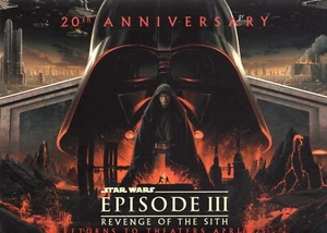 Star Wars Episode III Revenge of the Sith 20th Anniversary 5.75x8.25 Mini Print - Picture 1 of 1