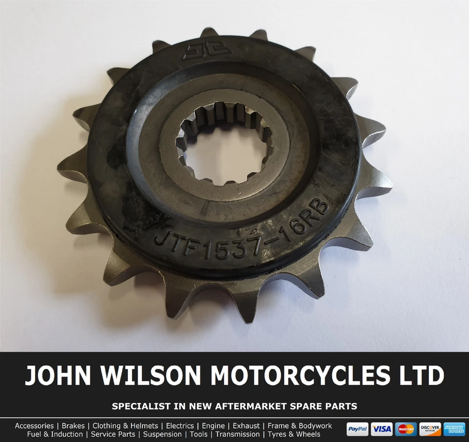 Kawasaki ZX-10R 1000 C Ninja 2004 JT Front Rubber Cushioned Sprocket 16 Teeth - Image 1 of 1