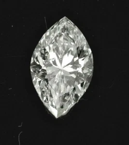 Loose Marquise Diamond 0.39 Ct F SI2 Natural Solitaire Engagement Birthday Gift - Picture 1 of 12