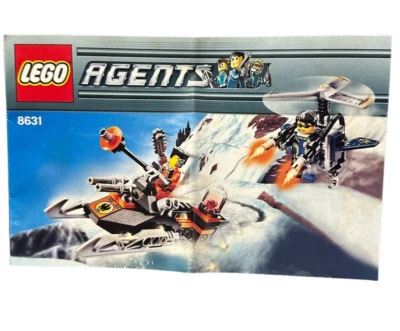 LEGO Agentes 8631 Jetpack Pursuit Manual de instrucciones SOLO Foto 1 de 4