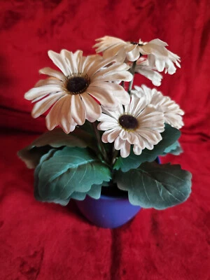 Zimmerpflanze-Kunstpflanze Gerbera-Blumen-Pflanzen-Deko - Bild 1 von 2