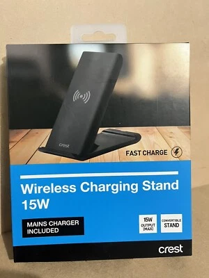 Crest 15W Wireless Fast Charging Stand Apple Product - Image 1 of 2