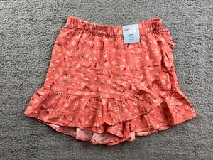 Cat & Jack Girl's Size XL (14) Skort Dusty Coral Daisy - Picture 1 of 8