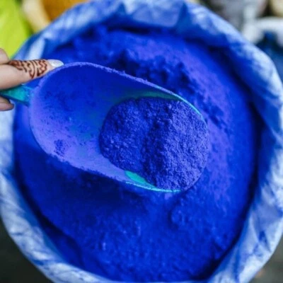100% Authenti Moroccan Blue Nila Powder For Whitening |10-30 g | النيلة المغربية - Image 1 of 3