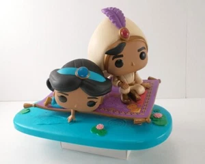 Funko POP Disney's ALADDIN & JASMINE Magic Carpet Ride Vinyl Toy Figure CLEAN - Picture 1 of 9