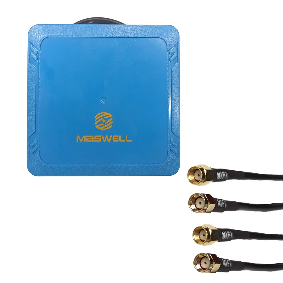 WiFi 7 WiFi 6E Antenna 4X4 MIMO 2100-7200 MHz Omnidirection Bluetooth M2M IoT - Image 1 of 4