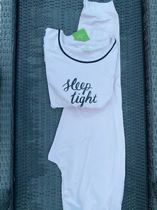Kate Spade Sleep Tight Hellrosa Jogger Pyjama Set Gr. M Neu - Bild 1 von 5