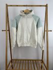 VTG 70s Two Tone Striped Pullover Hoodie Sweatshirt Size M