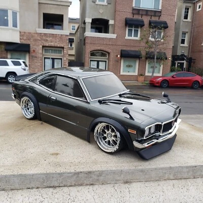 200mm 1/10 Custom KYOSHO MAZDA RX3 4Tec-2  RDS HPI Apex2 MST TT02 Body Only - Image 1 of 4