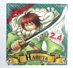 One Piece Birthday Sticker Label Haruta Mugiwara Eiichiro Oda Jump Shop F/S - Picture 1 of 1