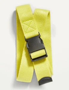 Old Navy Kid Gender-Neutral Webbed Canvas Clip-Buckle Stretch Belt Size L-XL - Picture 1 of 1