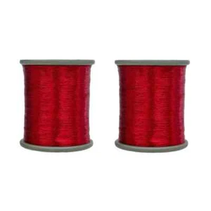 Metallic Zari Thread For Embroidery Sewing & Jewelry Making 0.1 MM Pack of 2 - Picture 1 of 139
