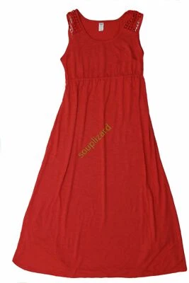 New Old Navy Maternity Clothes Orange Maxi Dress Women's NWOT Size Small - Image 1 of 4