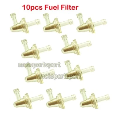 1/4" Fuel Filter 90 Degree for 8423-01-9909 Honda Yamaha Suzuki Kawasaki ATV - Image 1 of 4