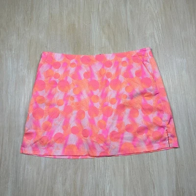 Dama Hagen Rosa Neón Naranja Lunares Skort Golf Tenis Ropa Activa Para Mujer’s 16 Foto 1 de 4