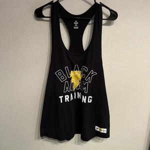 Project Rock Under Armour Black Adam Gym Tank Mens Large - Picture 1 of 8