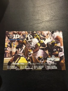 2016 Michigan State Football Magnet Schedule MSU Auction Free Shipping - Picture 1 of 2
