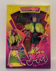 Jem and The Holograms Truly Outrageous Clash of the Misfits Hasbro 1986 Open Box - Bild 1 von 7
