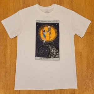 Nightmare Before Christmas T-Shirt Jack Skellington & Sally Herren Medium weiß  - Bild 1 von 17