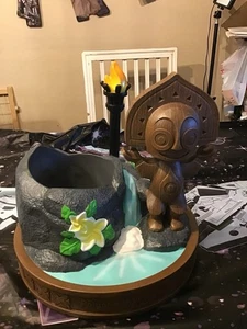 Disney Polynesian Village Resort Maui Tiki Man Planter -NEW - Picture 1 of 6