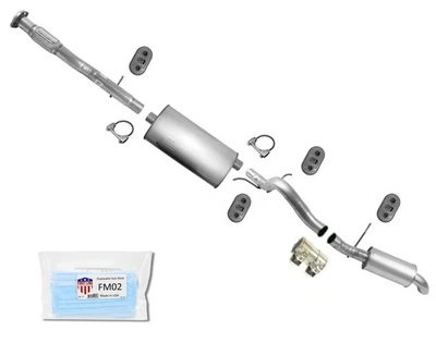 Resonador silenciador tubo extensión escape para Chevrolet Avalanche 2007-2008 5,3 L Foto 1 de 4