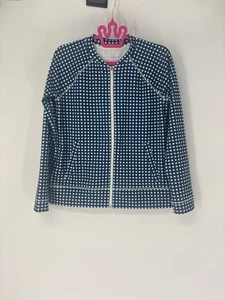 Chaqueta deportiva ligera mediana T By Talbots con cremallera de guinga FPS 50  - Imagen 1 de 7