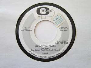 Bob Seger & Last Heard PERSECUTION SMITH Chain Smokin CAMEO #465 Promo NM - Picture 1 of 2