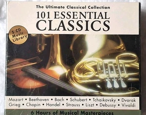 101 Essential Classics 5 CD Set 6 Hours: Various Artists 2001 Brand New, Sealed - Picture 1 of 5