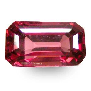 Granate rodolita rojo rosado 1,07 quilates AAA+ maravillosa forma octágono (7 x 4 mm) - Imagen 1 de 1
