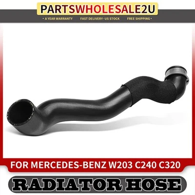 Manguera de refrigerante de radiador inferior para Mercedes-Benz W203 C240 C320 2001-2005 3,2 L 2,6 L Foto 1 de 4