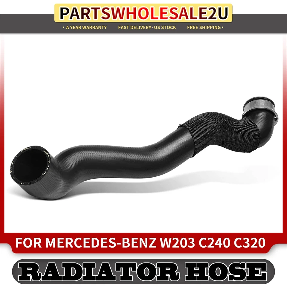 Manguera de refrigerante de radiador inferior para Mercedes-Benz W203 C240 C320 2001-2005 3,2 L 2,6 L Foto 1 de 4
