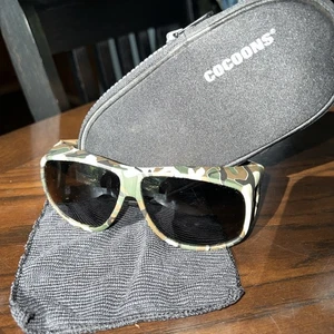 Cocoons CAMO Polarized Black Lens C206G Fitover Sunglasses EUC - Picture 1 of 4