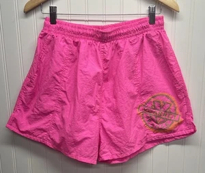 Vintage Vuarnet Hot Pink Windbreaker Nylon Shorts Gr. XL - Bild 1 von 5